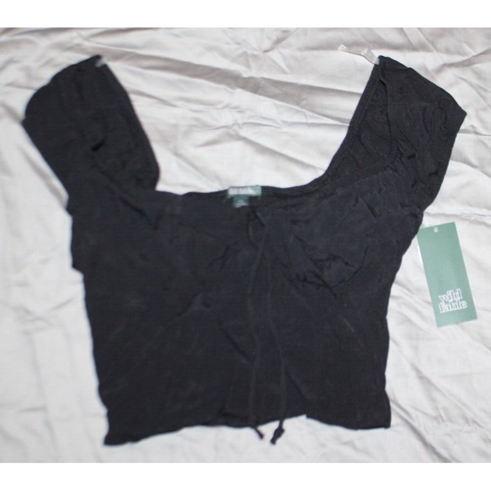 Wild Fable black crop top size XXS